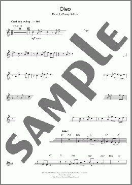 Oleo(Miles Davis) 楽譜 クラリネット ダウンロード