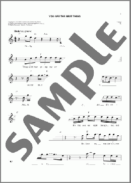You Are The Best Thing(Ray LaMontagne) 楽譜 その他 ダウンロード