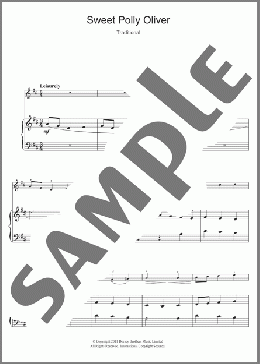 Sweet Polly Oliver(Traditional) 楽譜 バイオリン ダウンロード
