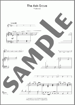 The Ash Grove(Traditional) 楽譜 バイオリン ダウンロード