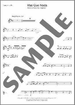 Mas Que Nada (Say No More)(Jorge Ben) 楽譜 トランペット（ソロ） ダウンロード