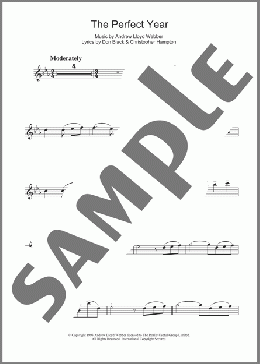 The Perfect Year (from Sunset Boulevard)(Andrew Lloyd Webber) 楽譜 バイオリン ダウンロード