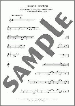 Tuxedo Junction(Glenn Miller) 楽譜 クラリネット ダウンロード