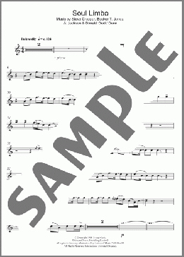Soul Limbo(Booker T. and The MGs) 楽譜 フルート ダウンロード