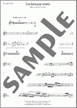 Cantaloupe Island(Herbie Hancock) 楽譜 トランペット（ソロ） ダウンロード