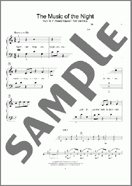 The Music Of The Night (arr. Mona Rejino)(Fred Kern/Mona Rejino/David Cook) 楽譜 ピアノ（ソロ） ダウンロード