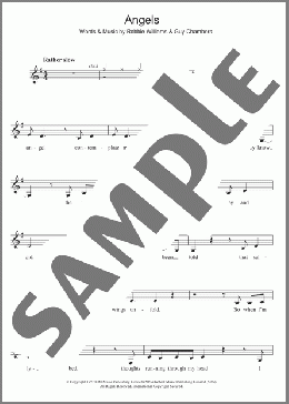 Angels(Robbie Williams) 楽譜 クラリネット ダウンロード