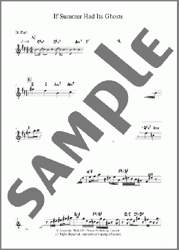 If Summer Had Its Ghosts(Bill Bruford) 楽譜 その他 ダウンロード