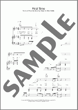 First Time(Beverley Knight) 楽譜 その他 ダウンロード