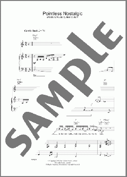 Pointless Nostalgic(Jamie Cullum) 楽譜 その他 ダウンロード