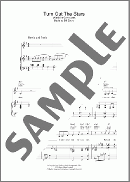 Turn Out The Stars(Jane Monheit) 楽譜 その他 ダウンロード