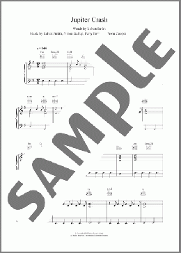 Jupiter Crash(The Cure) 楽譜 その他 ダウンロード