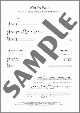 With Me Part I(Destiny's Child) 楽譜 その他 ダウンロード