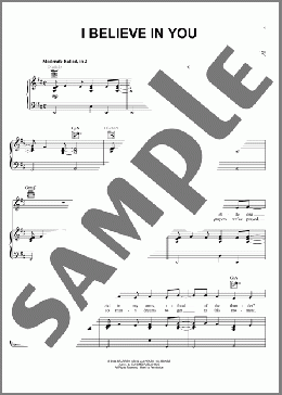 I Believe In You(Steven Curtis Chapman) 楽譜 ピアノ & ボーカル & ギター ダウンロード