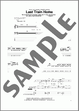 Last Train Home(Lostprophets) 楽譜 ベース ダウンロード