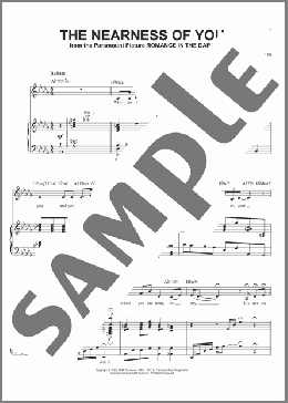 The Nearness Of You(Sarah Vaughan/Hoagy Carmichael) 楽譜 ピアノ & ボーカル ダウンロード