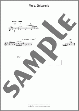 Rule Britannia(Thomas Arne) 楽譜 その他 ダウンロード