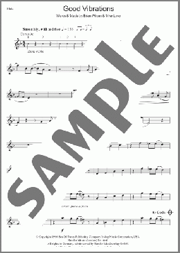 Good Vibrations(The Beach Boys) 楽譜 フルート ダウンロード
