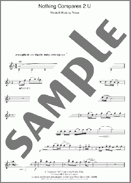 Nothing Compares 2 U(Sinead O'Connor) 楽譜 フルート ダウンロード