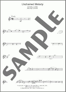 Unchained Melody(The Righteous Brothers) 楽譜 バイオリン ダウンロード