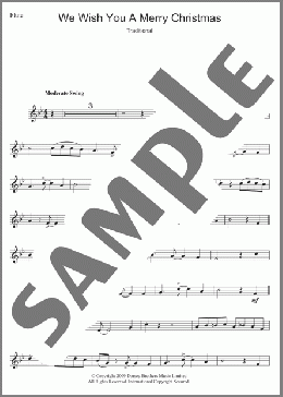 We Wish You A Merry Christmas(Traditional Carol) 楽譜 フルート ダウンロード