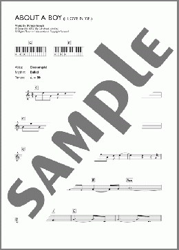 I Love N.Y.E. (from About A Boy)(Damon Gough) 楽譜 ピアノ（歌詞 & コード） ダウンロード