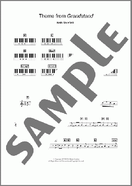 Theme from Grandstand(Keith Mansfield) 楽譜 ピアノ（歌詞 & コード） ダウンロード
