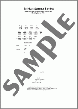 So Nice (Summer Samba)(Bebel Gilberto/Astrud Gilberto) 楽譜 ギター（コード） ダウンロード