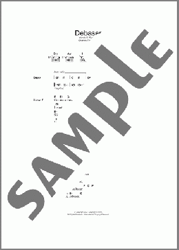 Debaser(The Pixies) 楽譜 ギター（コード） ダウンロード