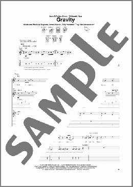 Gravity(A Perfect Circle) 楽譜 ギター（ソロ） ダウンロード