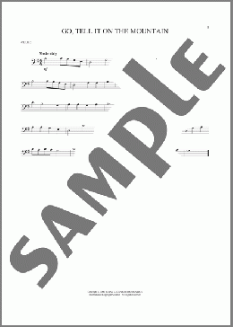 Go, Tell It On The Mountain(John W. Work, Jr.) 楽譜 チェロ ダウンロード