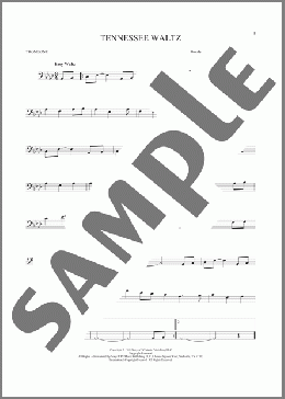 Tennessee Waltz(Patti Page/Pee Wee King/Patty Page) 楽譜 トロンボーン（ソロ） ダウンロード