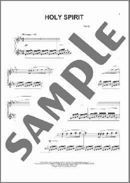 Holy Spirit (arr. Phillip Keveren)(Francesca Battistelli) 楽譜 ピアノ（ソロ） ダウンロード