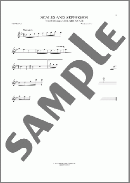 Scales And Arpeggios(Robert B. Sherman/Richard M. Sherman/Richard & Robert Sherman) 楽譜 テナーサックス（ソロ） ダウンロード