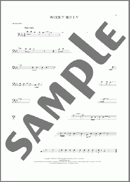 Wooly Bully(Sam The Sham & The Pharaohs) 楽譜 トロンボーン（ソロ） ダウンロード