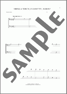 Bring A Torch, Jeannette, Isabella(17th Century French Carol/Mark Phillips) 楽譜 トロンボーン（ソロ） ダウンロード