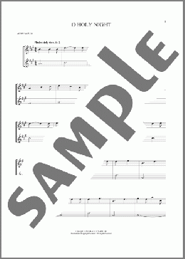 O Holy Night(Adolphe Adam/John S. Dwight (trans.)/Mark Phillips) 楽譜 アルトサックス（ソロ） ダウンロード