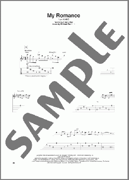 My Romance(Richard Rodgers/Sean McGowan) 楽譜 ギター（その他） ダウンロード