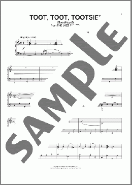 Toot, Toot, Tootsie! (Good-bye!) [Jazz version] (arr. Phillip Keveren)(Gus Kahn/Ernie Erdman/Dan Russo/Ted Fiorito) 楽譜 ピアノ（ソロ） ダウンロード