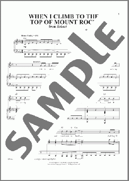 When I Climb To The Top Of Mount Rock (from School of Rock: The Musical)(Glenn Slater/Andrew Lloyd Webber) 楽譜 ピアノ & ボーカル ダウンロード