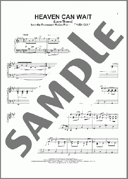 Heaven Can Wait (Love Theme)(Dave Grusin) 楽譜 ピアノ（ソロ） ダウンロード