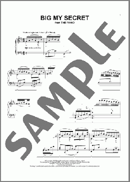 Big My Secret(Michael Nyman) 楽譜 ピアノ（ソロ） ダウンロード