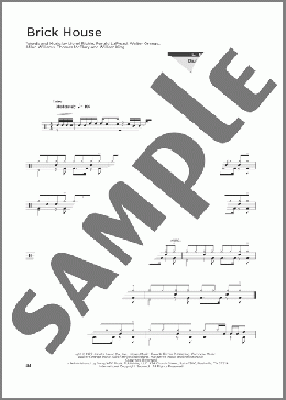 Brick House(Commodores) 楽譜 その他 ダウンロード