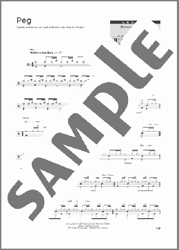 Peg(Steely Dan) 楽譜 その他 ダウンロード