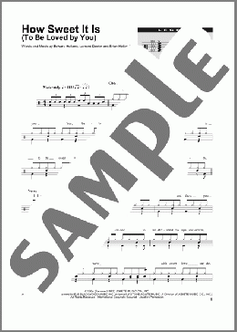 How Sweet It Is (To Be Loved By You)(Marvin Gaye/James Taylor) 楽譜 その他 ダウンロード