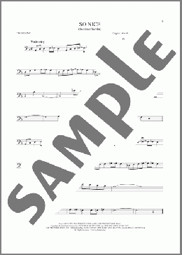 So Nice (Summer Samba)(Walter Wanderley) 楽譜 トロンボーン（ソロ） ダウンロード