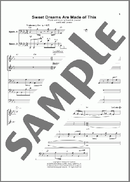 Sweet Dreams (Are Made Of This)(Nas/Eurythmics) 楽譜 その他 ダウンロード