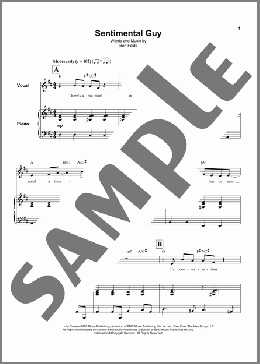 Sentimental Guy(Ben Folds) 楽譜 その他 ダウンロード