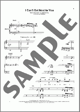 I Can't Get Next To You(The Temptations) 楽譜 その他 ダウンロード