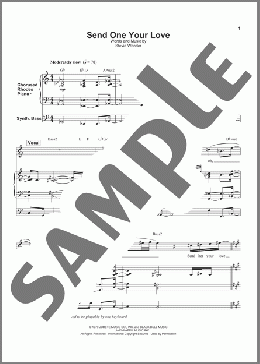 Send One Your Love(Stevie Wonder) 楽譜 その他 ダウンロード